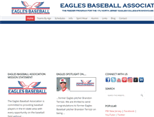 Tablet Screenshot of eaglesbaseballassoc.org